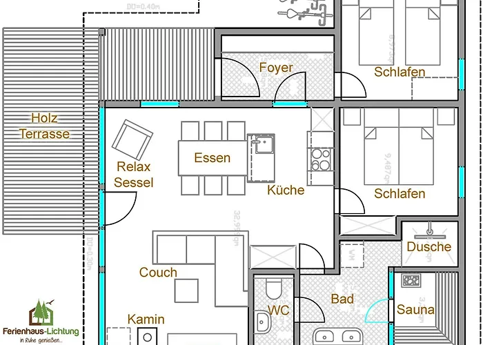 4 Personen Mit Sauna F0h1